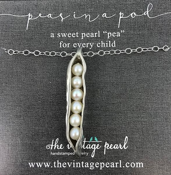 6 Peas In A Pod Pearl Necklace - Image 2