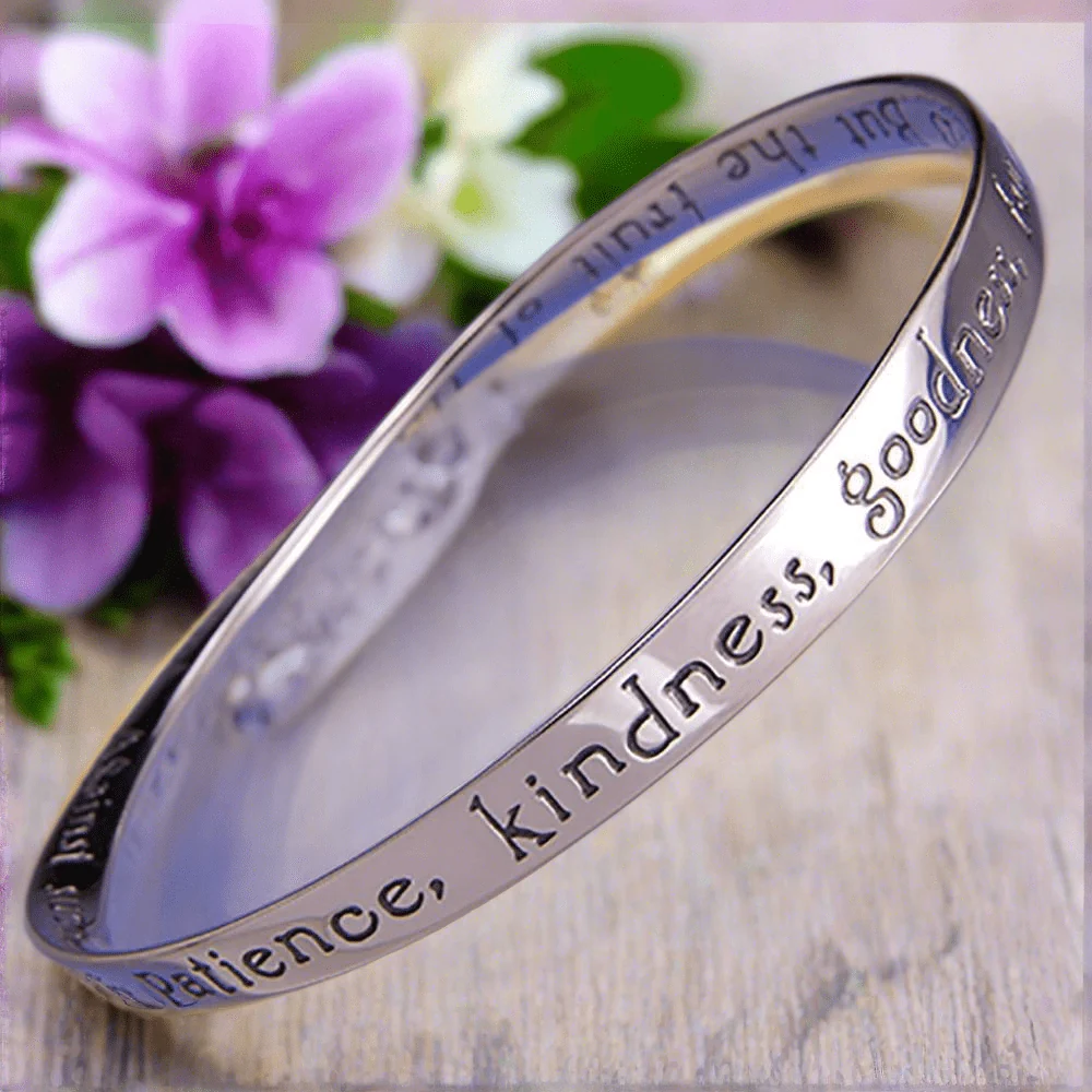 Fruit Of The Spirit Sterling Silver Bracelet - Image 2