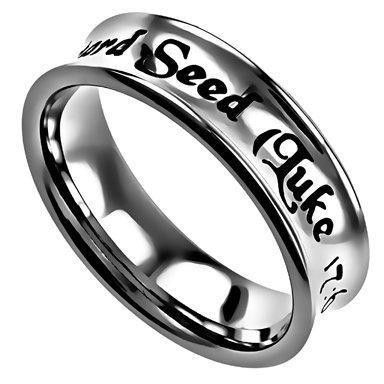 Ladies The Faith Of Mustard Seed Ring - Image 2
