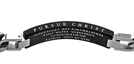 Matte Black Man Of God Bracelet - Image 3