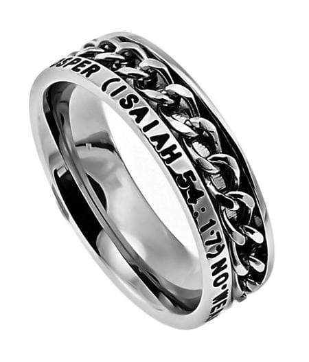 No Weapon Women's Chain Ring - Image 2