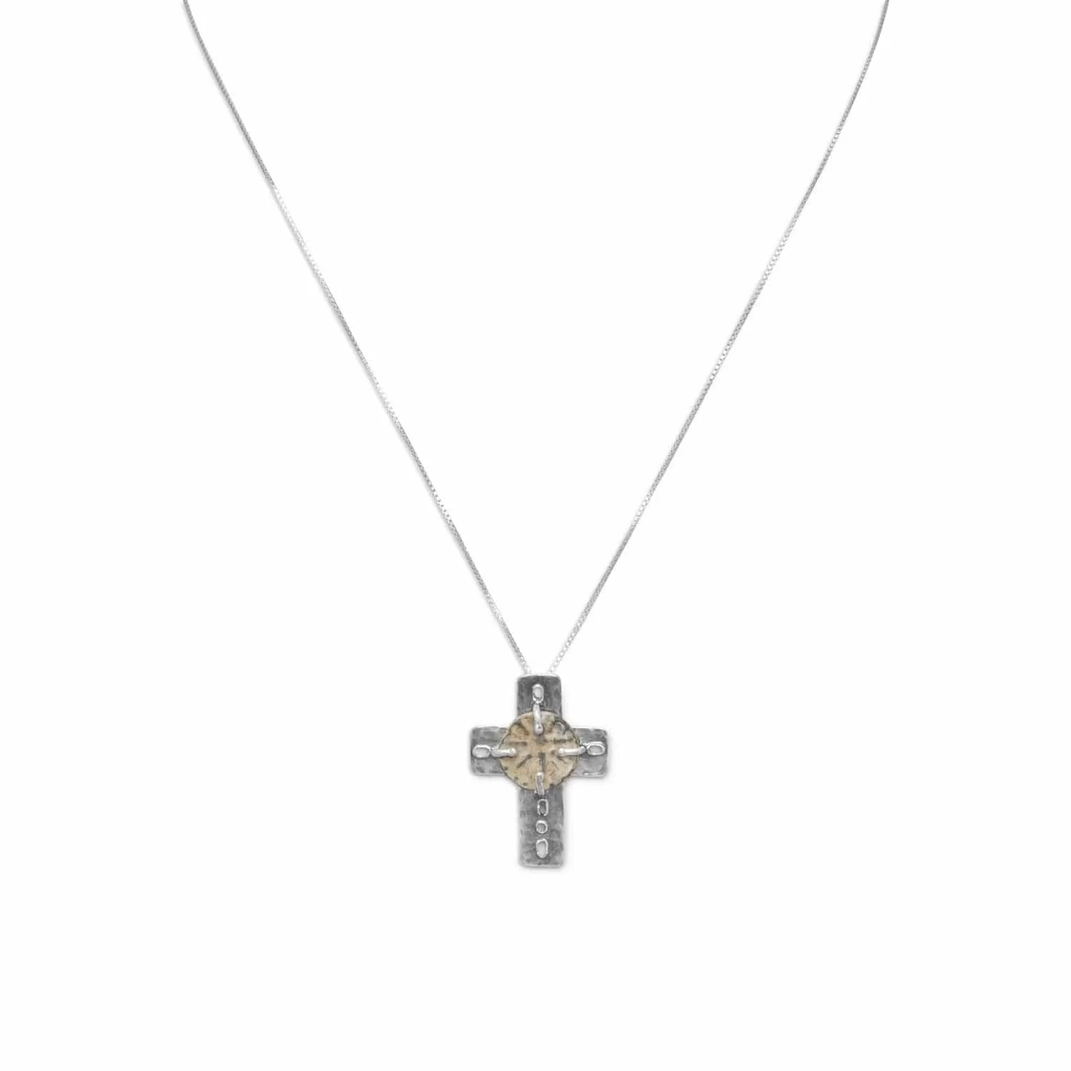 Widow's Mite Cross Necklace