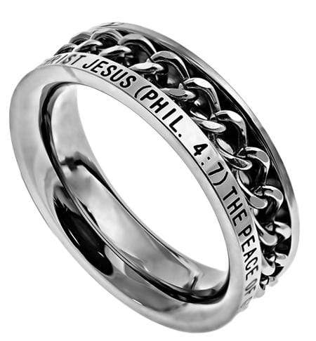 Women's Chain Ring The Peace Of God - Image 2